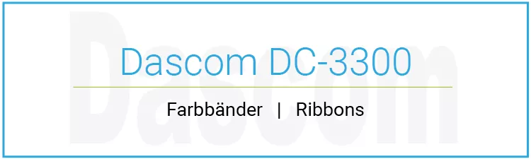 Dascom DC-3300 Ribbons