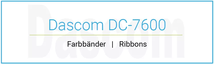 Dascom DC-7600 Ribbons