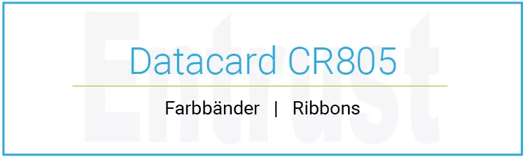 Ribbons for Card Printer Datacard CR805