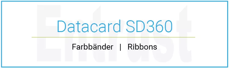 Ribbons for Card Printer Datacard SD360