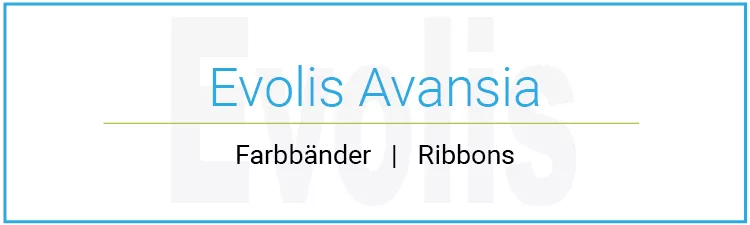 Ribbons for card printer Evolis Avansia