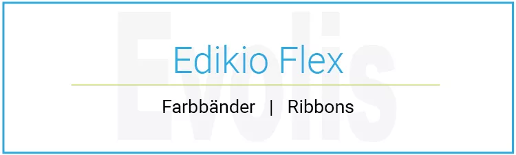 Ribbons for card printer Evolis Edikio Flex