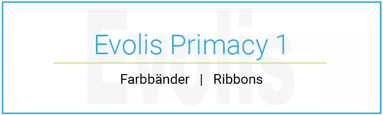 Ribbons for card printer Evolis Primacy