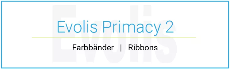 Ribbons for card printer Evolis Primacy 2