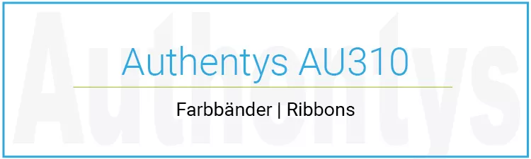 Ribbons for Card Printer Authentys AU310