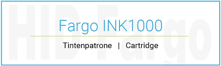 Ink Cartridge for Card Printer Fargo INK1000