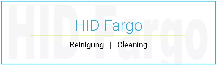 Cleaning of HID Fargo Card Printers