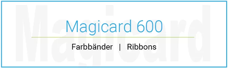 Ribbons for card printer Magicard 600