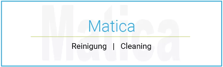 Cleaning of Matica card printers