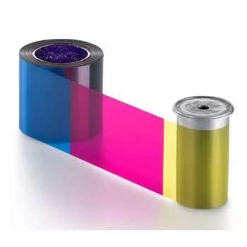 Colorful ribbon for card printer Entrust Sigma DS