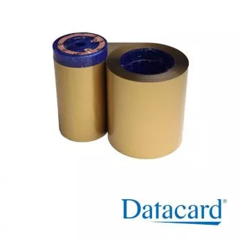gold metallic ribbon for card printer datacard SD360