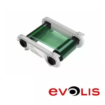 Green Ribbon for card printer Evolis Primacy