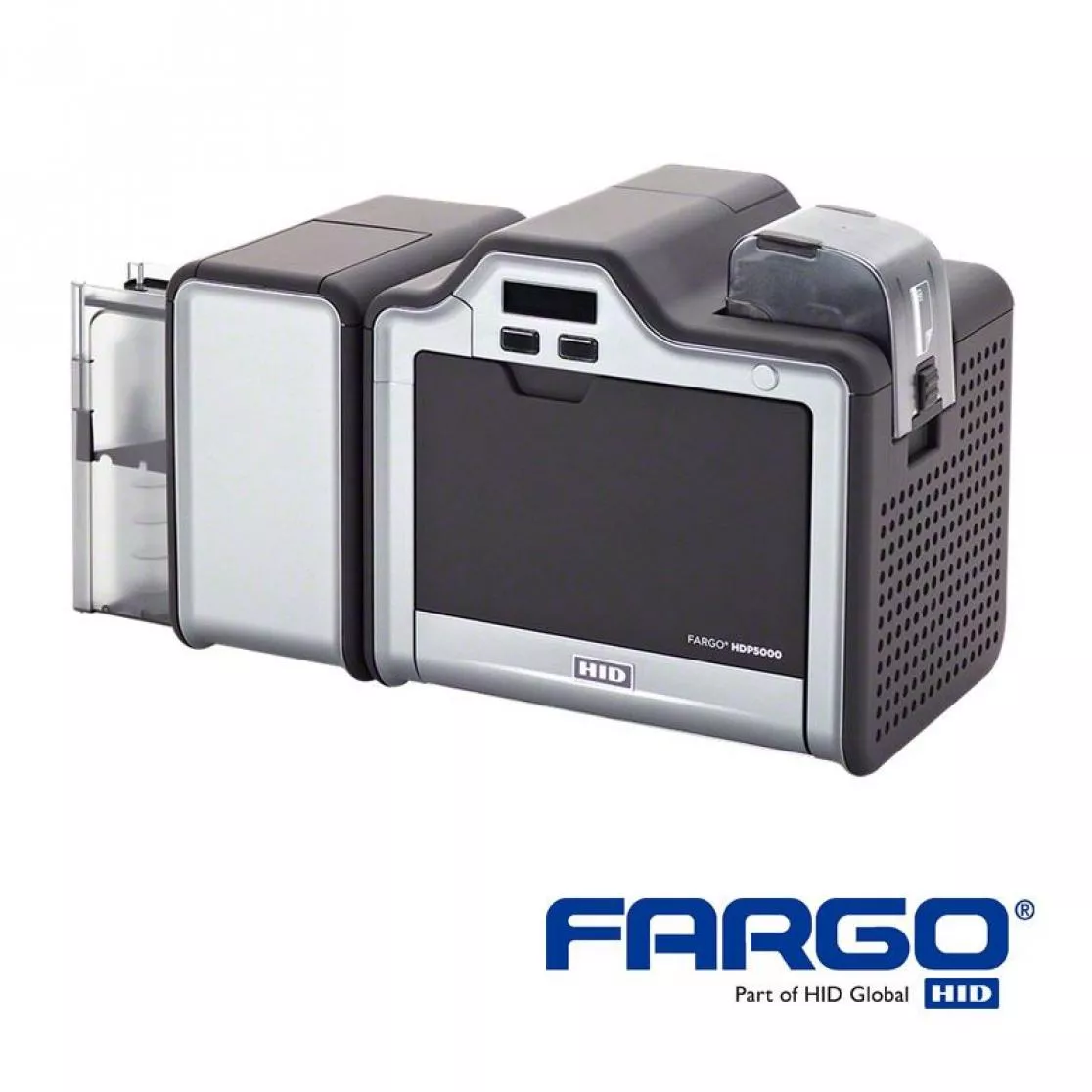 HID Fargo hdp5000 with flipper module