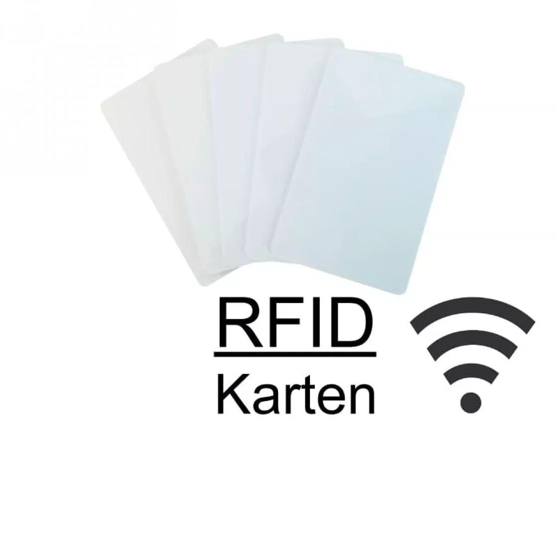 RFID Mifare Desfire EV1 8K 17pF plastic cards