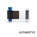 Black film and Overlay for card printer authentys