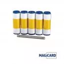 Cleaning rollers for card printer Magicard Rio Pro